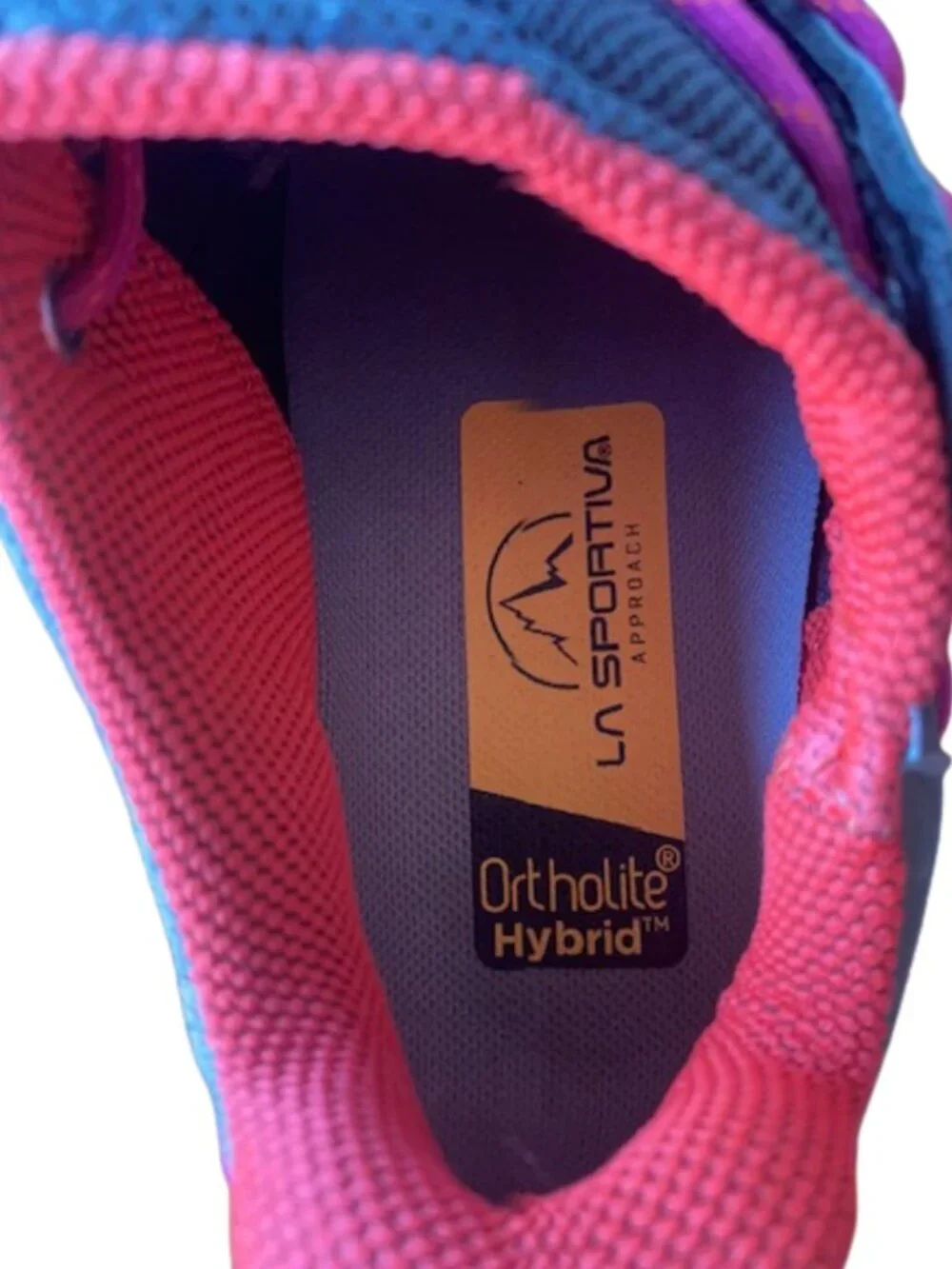 La Sportiva TX Guide Leather Approach Shoe - Women's EU 39.5 Grey/Cherry Tomato